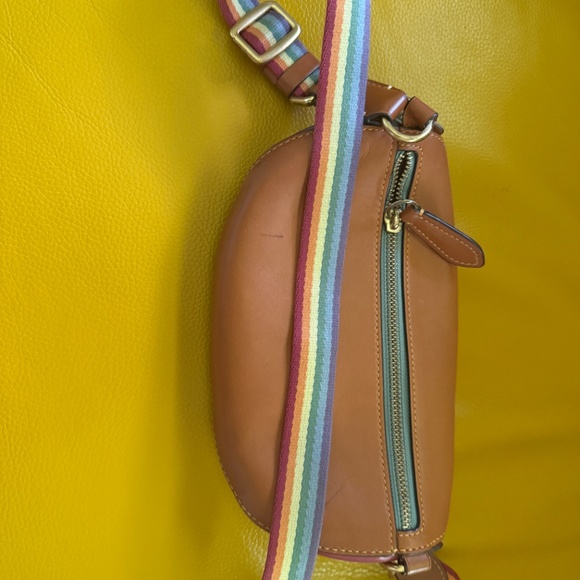 COACH Bethany Belt Bag With Rainbow Quilting - Picture 2 of 5